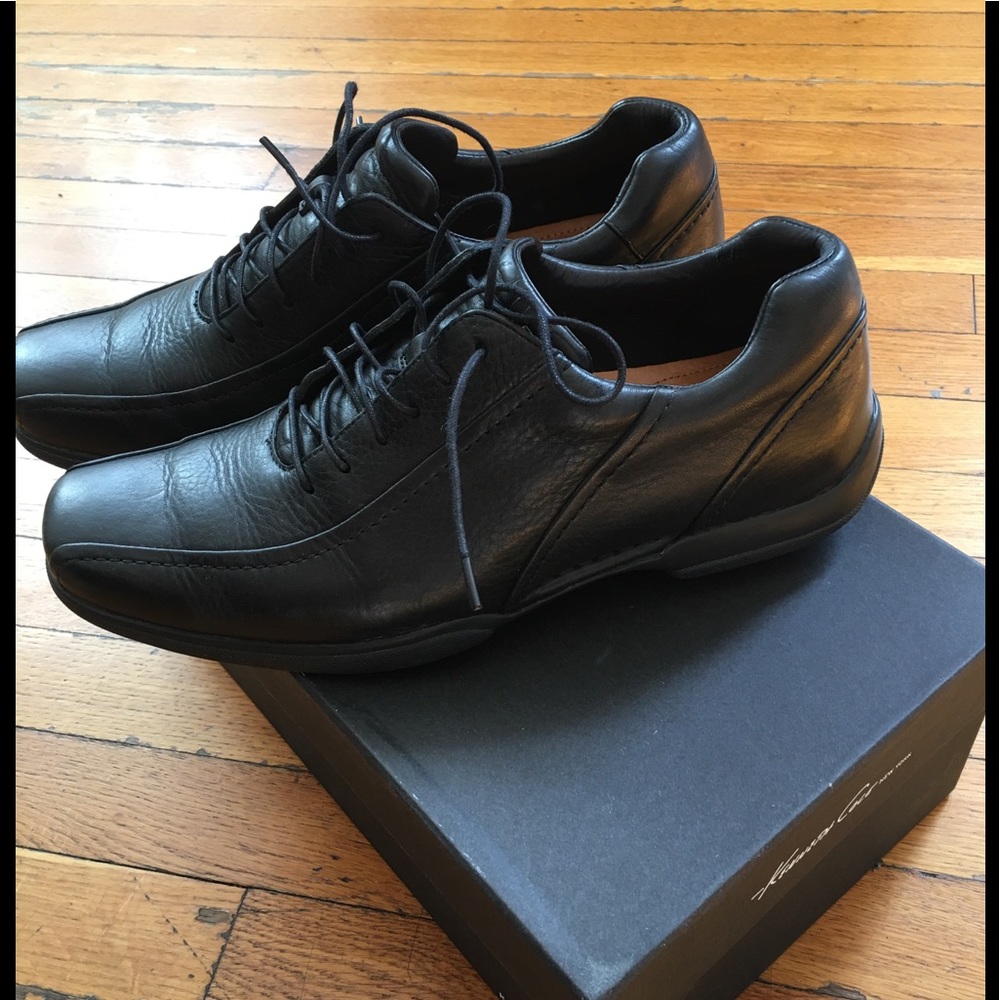 Kenneth Cole men’s casual oxfords new black 10M